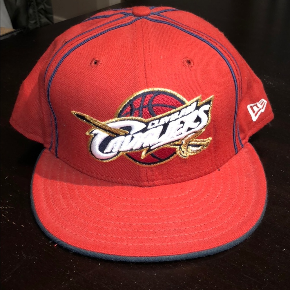 New Era Cleveland Cavaliers Fitted Hat Size 7 5/8